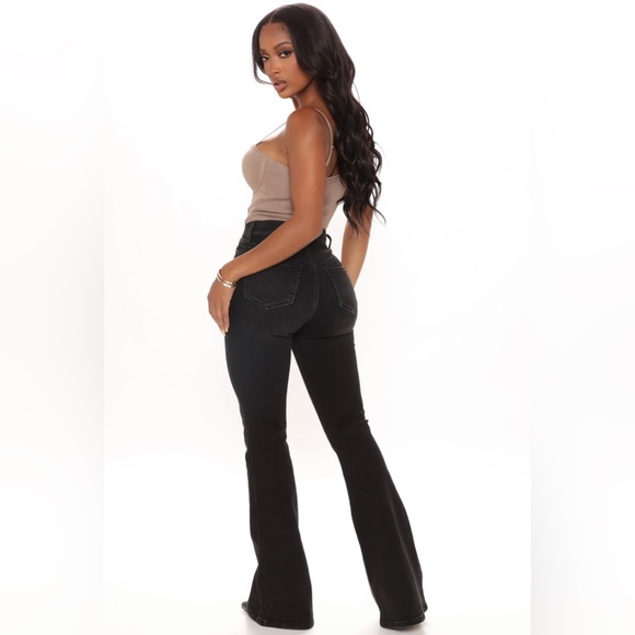 Beautiful & Curvy Stretch Flare Jeans - Picture 5 of 10